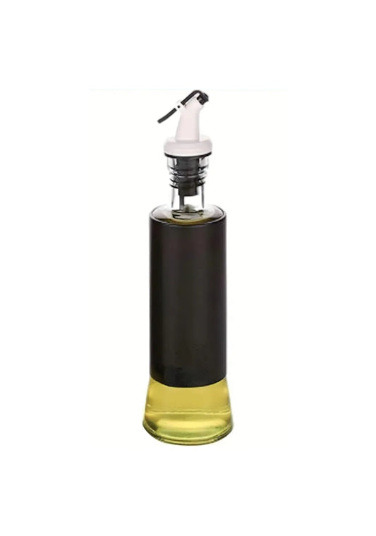 Cruet set 1 piece oil&vinegar Dispenser 350ml glass&Stainless Steel bottle