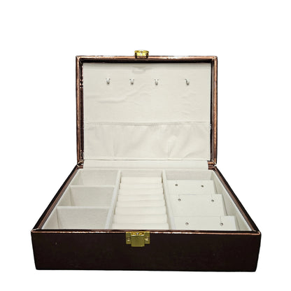 Jewellery Box For Women,Portable Travel Jewellery Organiser Box Small Jewellery Box Organiser For Ring,Earrings & Bracelet
