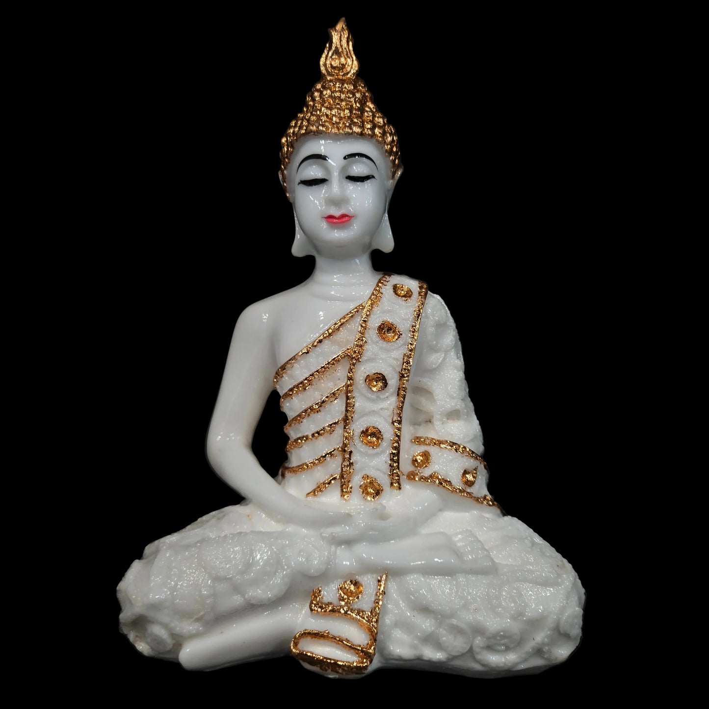 Handicrafts Meditating Buddha Polyresine statue Showpiece Figurine