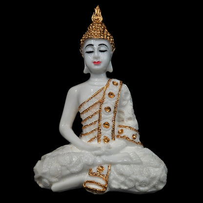 Handicrafts Meditating Buddha Polyresine statue Showpiece Figurine