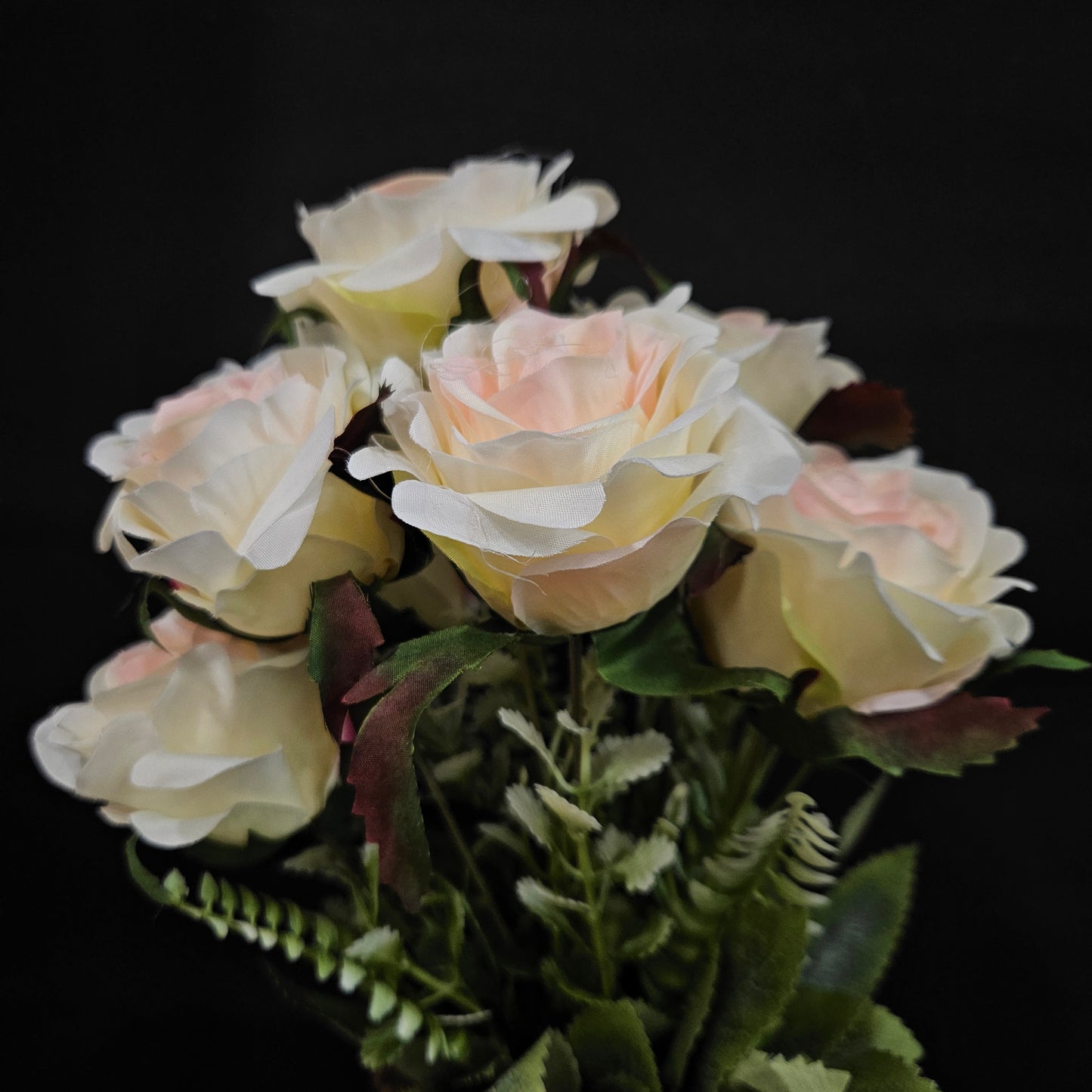 Artificial banquet rose Flowers bunch for Home,Garden & Office Decoration