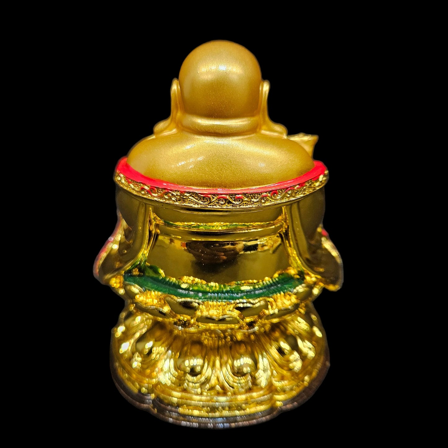 Fengshui Laughing Buddha Sitting On Chair idol for Health Wealth and Happiness