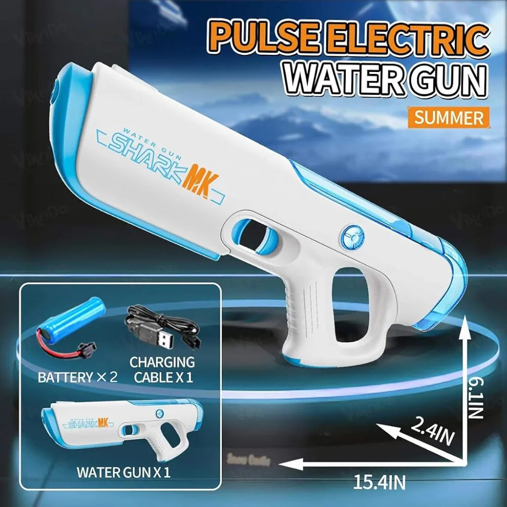 Lumo  Rechargeable Electric Water Gun Toy Automatic Water Absorption Function Self-Filling, Holi Pichkari