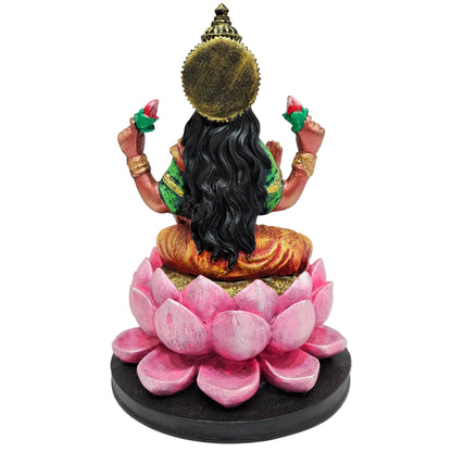 Lakshmi Devi Idol Statue for Home Puja Goddess Laxmi Idols Showpiece for Temple Pooja Room