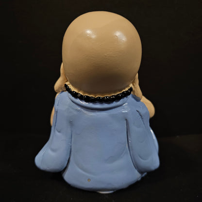 Handcrafted Resin Little Sitting Buddha Showpiece/Idols for Home Decor