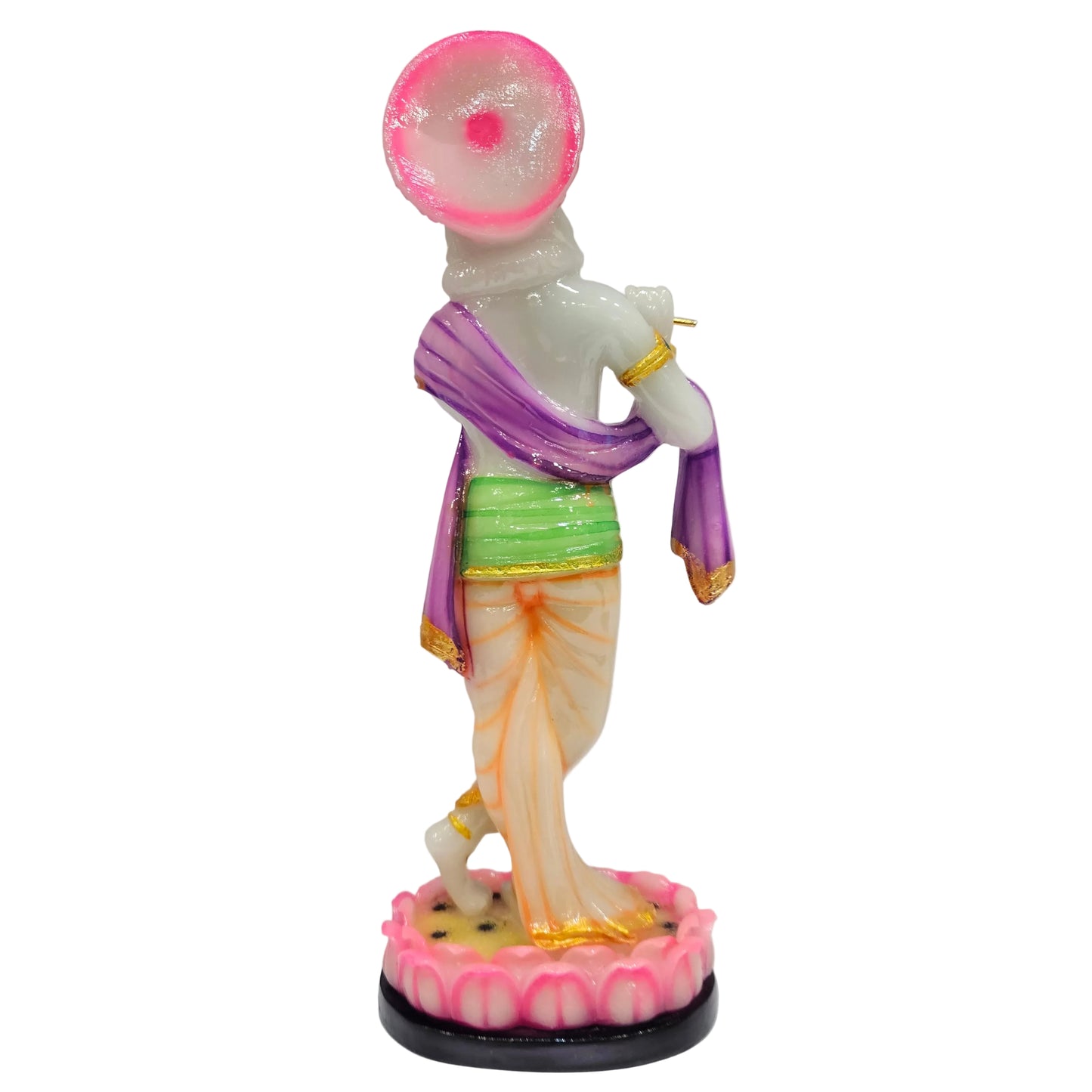Polyresin Krishna Statue Krishan Ji Murti Statue Idol for Pooja Room Home Temple Office Decor Gifted Piece Home Interrior Idol