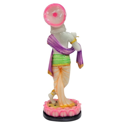 Polyresin Krishna Statue Krishan Ji Murti Statue Idol for Pooja Room Home Temple Office Decor Gifted Piece Home Interrior Idol
