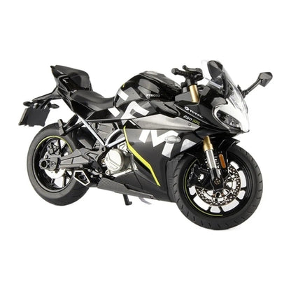 Die-Cast Bike Model with Realistic Detailing – Premium Metal Motorcycle Toy for Kids & Collectors – Side Stand & Free-Roll Wheels