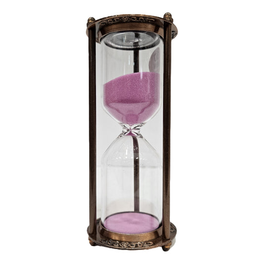 Sand Timer (Kelvin & Huges)1917 London Brass Sand Clock, 30 Minutes Sand Watch Hour Glass Clock Home Decor Ideal for Exercise, Vintage Sand Clock, Study Table Decor, Antique Nautical Decor