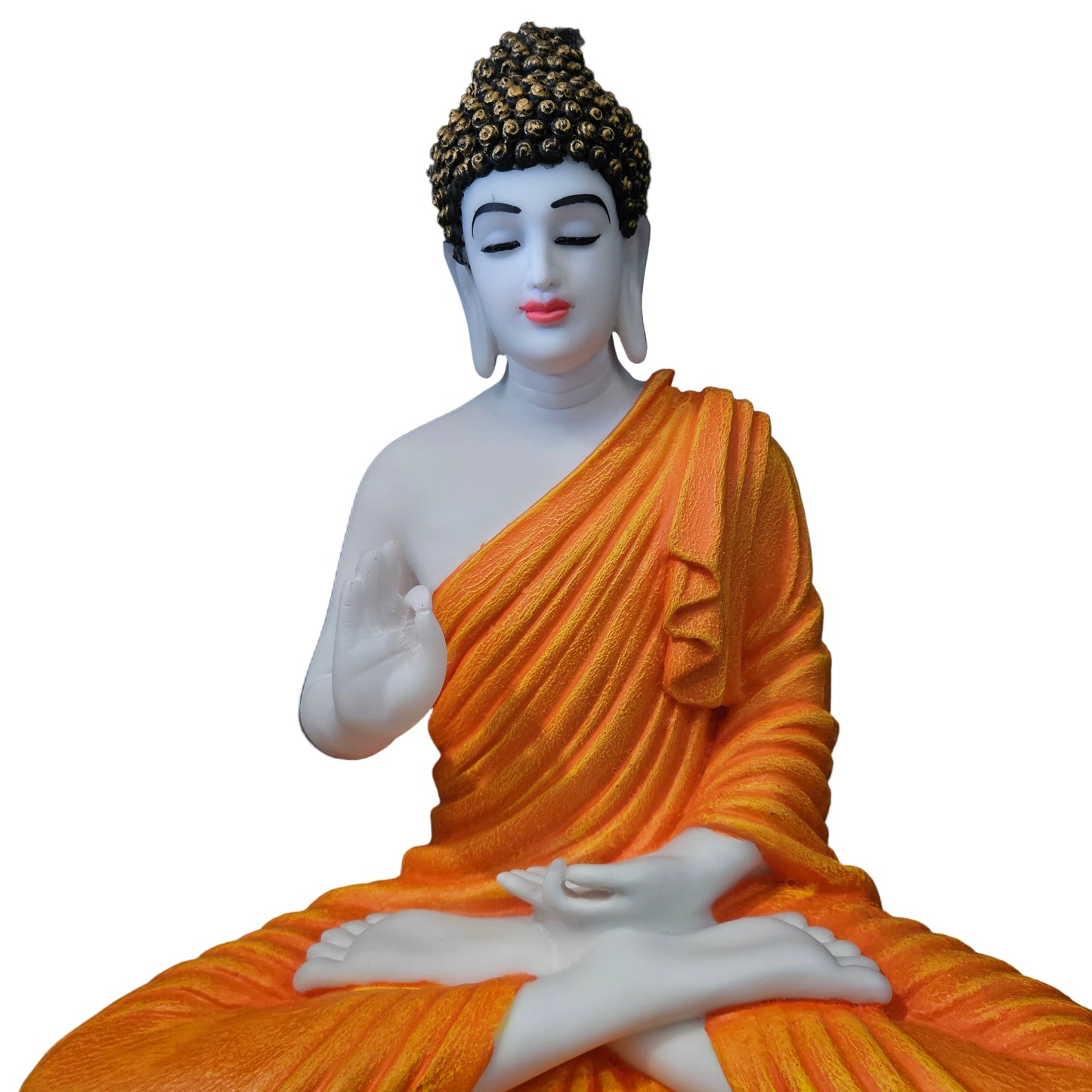 Meditating Blessing Buddha Statue Figurine Decorative for Home & Office