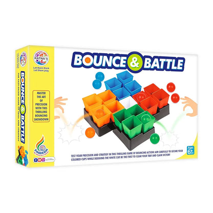 Ratna's Bounce & Battle Multiplayer Activity Floor Party Games for Kids & Adults