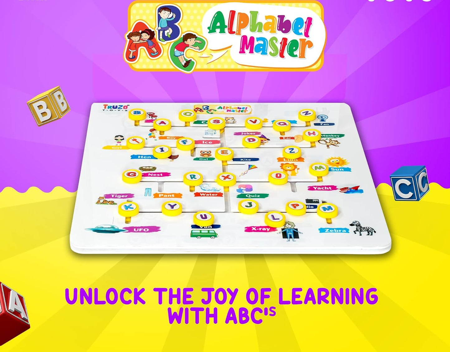 Alphabet Master Puzzle Game ABCD Jigsaw Puzzle