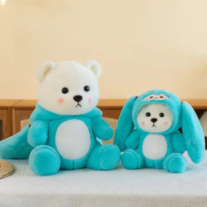 Tail Hoodie Plush Toy – Cute Character Teddy for kids