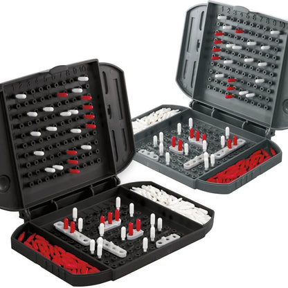 Gaming Battleship Grab and Go Game for Ages 7 and Up, Portable for 2 Players, Travel Play for Kids, Birthday Gift for Kids