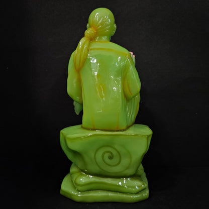 Radium Marble Sai Baba Statue Decorative Showpiece for home decor