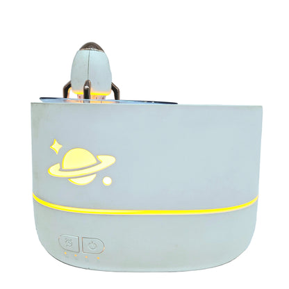 Essential Oil Diffuser, Simulation Flame Diffuser with 3 Ambient Light Settings, Cool Mist Air Humidifier Aromatherapy Diffuser for Home, Large Room, Bedroom, Office Decor