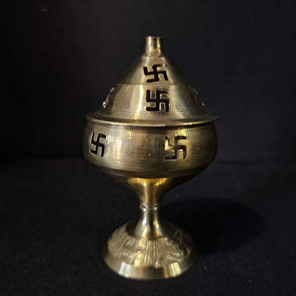 Traditional Akhand Brass Diya, Brass Diya for Puja Small Size, Diya for Pooja Heavy Base Aarti Diya Deepak for Puja Diwali Gift Item