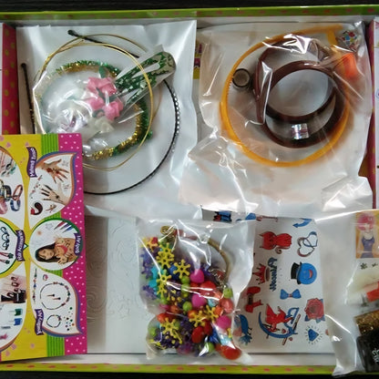 Miss Universe DIY Art kit, Beauty at its Best! - 6 in 1 kit for Kids - Age 6+