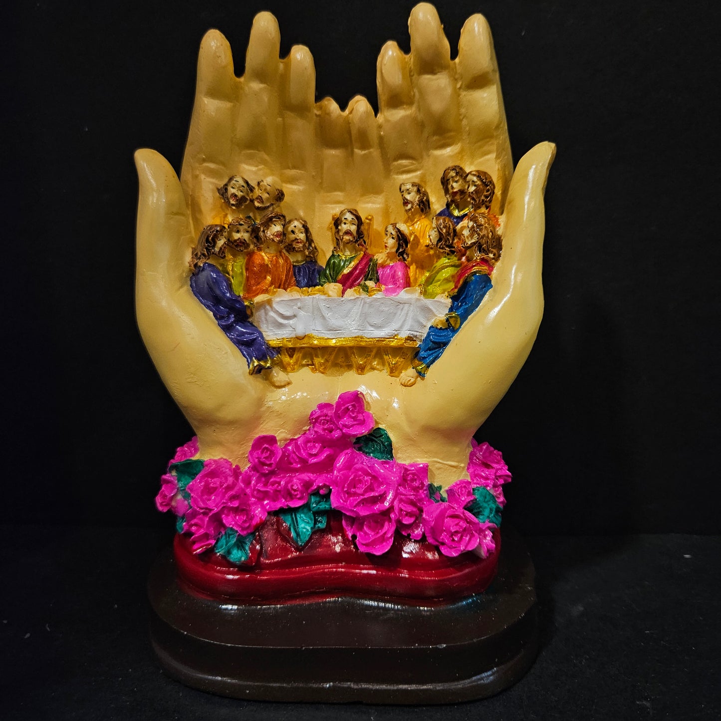 The Last Supper Sculpture in hands Statue showpiece Figurine