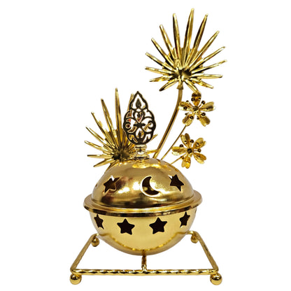 Incense Burner Aromatherapy Incense Candle Holder Decorative for Home Leaf Style