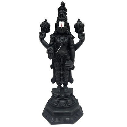 Tirupati Balaji Statue Govinda Idol/Murti for Pooja Big Size for Decoration Room Venkateswara Swamy Murthi Vishnu Navaratri Golu Venkatachalapathy Perumal Murti