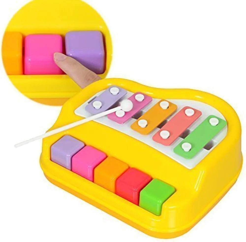 Beautiful melody xylophone ME. Music learning tool, hand-eye coordination development, memory training.
