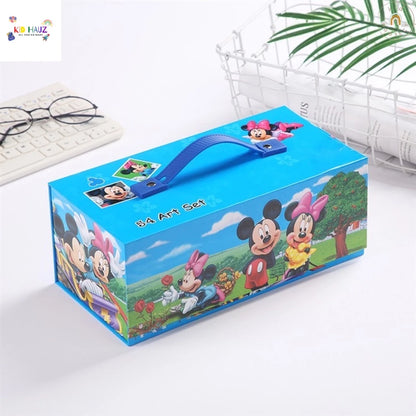 54 Art Set Crayon Oil Paint Colour Pencil Colour Marker Pencil Melukis Mainan Drawing Kid Draw Lukis Toy Play