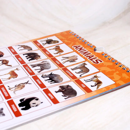 Look and learn mini size 17 subjects learning educational calendar for kids