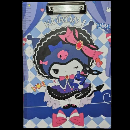 Cartoon characters themed study plank for kids