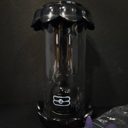 Ceramic Shivling Design Backflow Smoke Fountain Incense Holder Showpiece