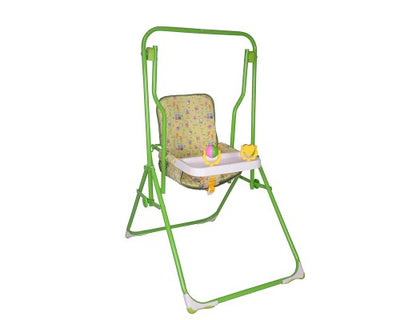 Mother touch garden Swing chair with sunroof protection,safety belt,cushion seat & adjustable stand chair for babies