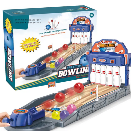 Interactive Battle Competition Game Desktop Mini Bowling Toy