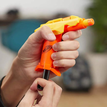 NERF Stinger Sd-1 Alpha Strike Toy Blaster, 8 Darts, for Kids, Teens, Adults, Yellow-Orang
