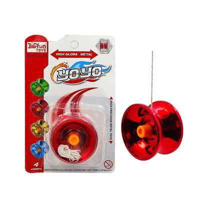 Metal Fine Gloss High Speed YoYo - Professional Grade Performance Yo-Yo for Experts and Beginners