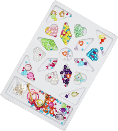 Union surprise Jewelry Making Kit for Kids Making Necklace, Hair Band Ring, Bracelet Encourage creativity and self-expression while providing hours of fun and skill-building. Great for gifting!