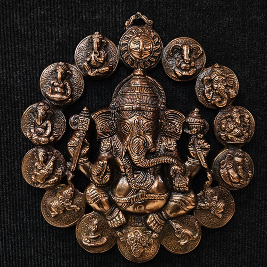 Wall Hanging Ganesha for Home Entrance Door Ganpati Wall Hanging for House Main Door