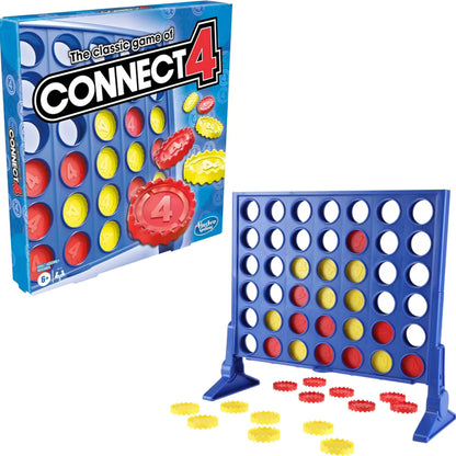 The Classic Game of Connect 4 Strategy Board Game for Kids; 2 Player Board Games for Ages 6 and up Gift for Kids