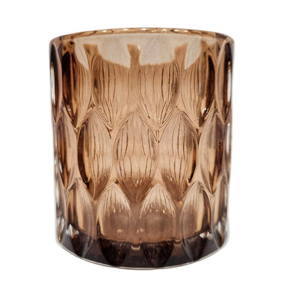 Glass Tea Light candle Holder with modern design
