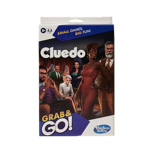 Clue Grab and Go Game for Ages 8 and Up, Portable for 3-6 Players, Travel for Kids