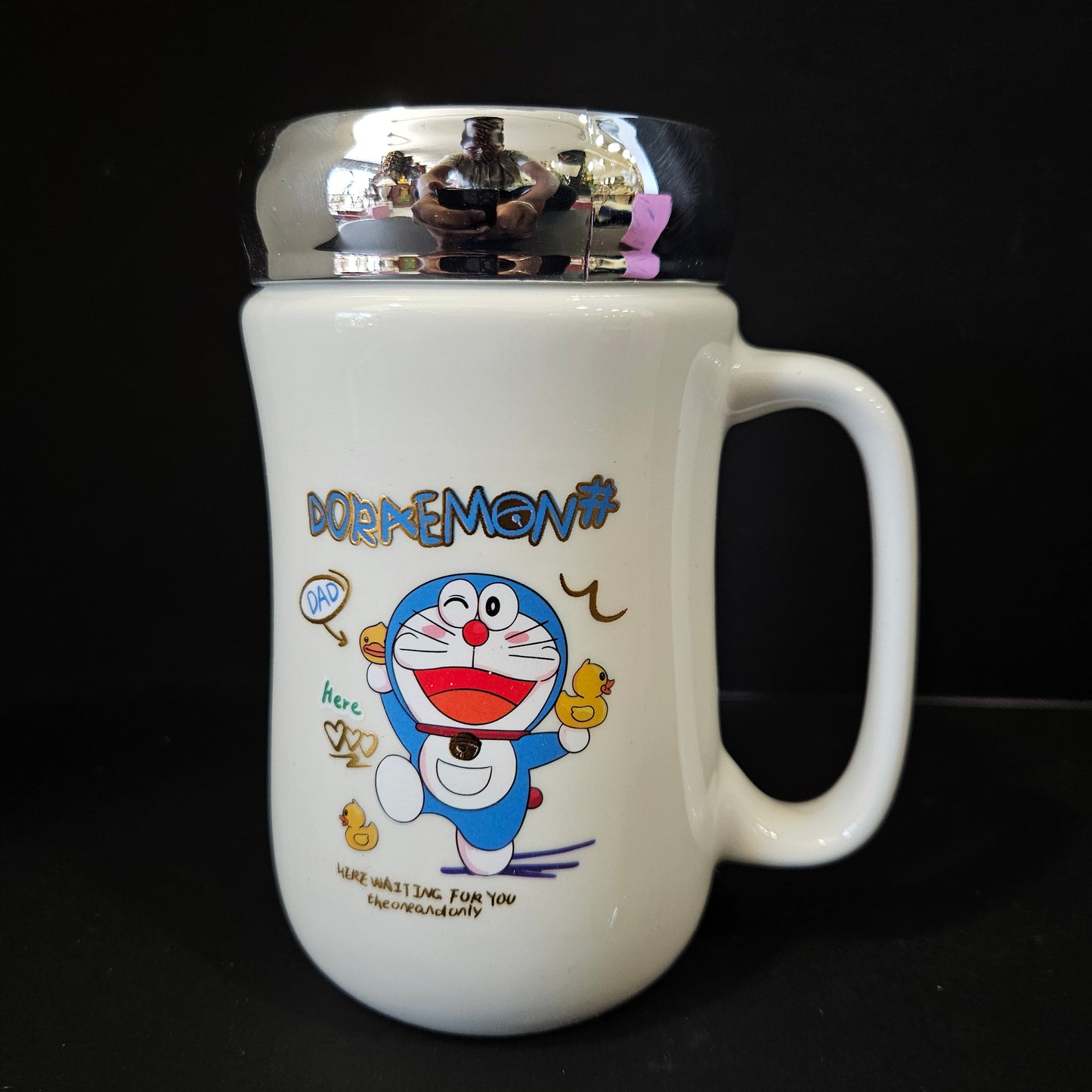 Doraemon cartoon character printed Ceramic mug with high quality assurance