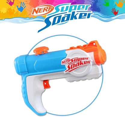 Nerf Super Soaker Toy Water Blaster Trigger Action, Pichkari for 6 Year Old Kids, Branded Toy Pichkari for Holi Festival