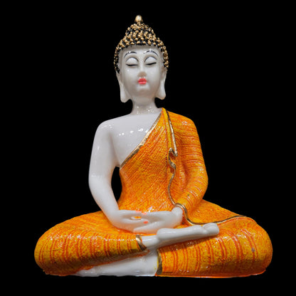 Meditating Sitting Buddha Statue showpiece Idol Home Decoration Items for Living Room Decor and Gifts