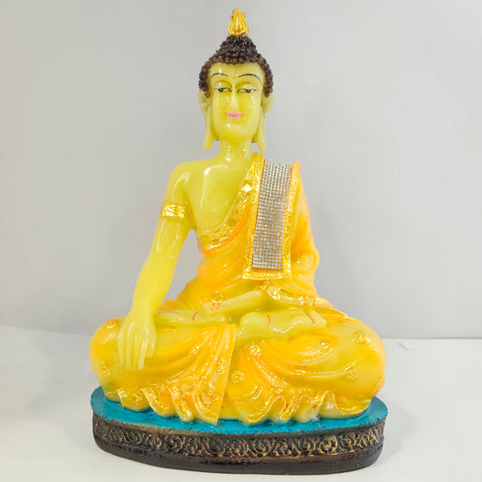 Radium Moti Gautama Buddha Statue for Gift, God Idol Decorative Showpiece