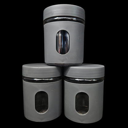 SkyLane KitchenWare Melody Storing 3pcs set 350ml Storage Container perfect for Return gifting