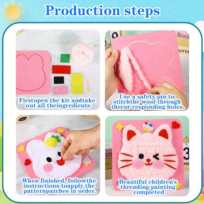 Needle work Draw diy art kit set for kids