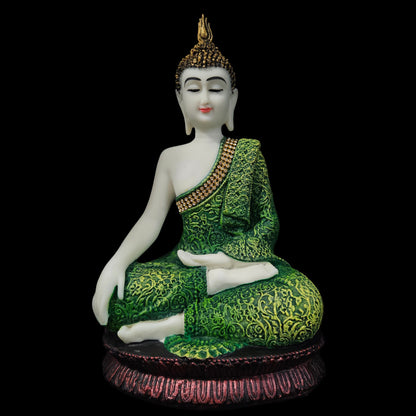 Meditating Buddha with attractive Statue Figurine Decorative for Home & Office