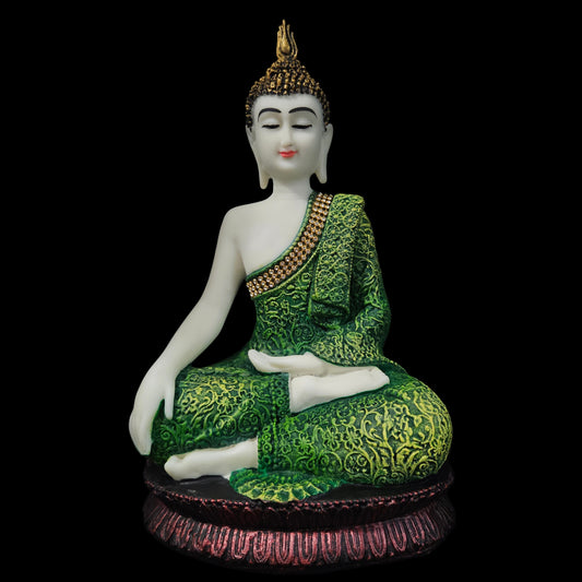 Meditating Buddha with attractive Statue Figurine Decorative for Home & Office