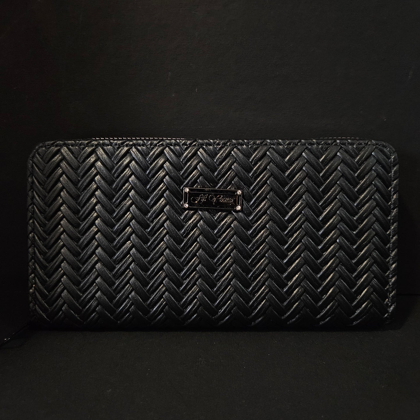 Leather Thin Slim Wallets for Women Wallet for Women with Zipper