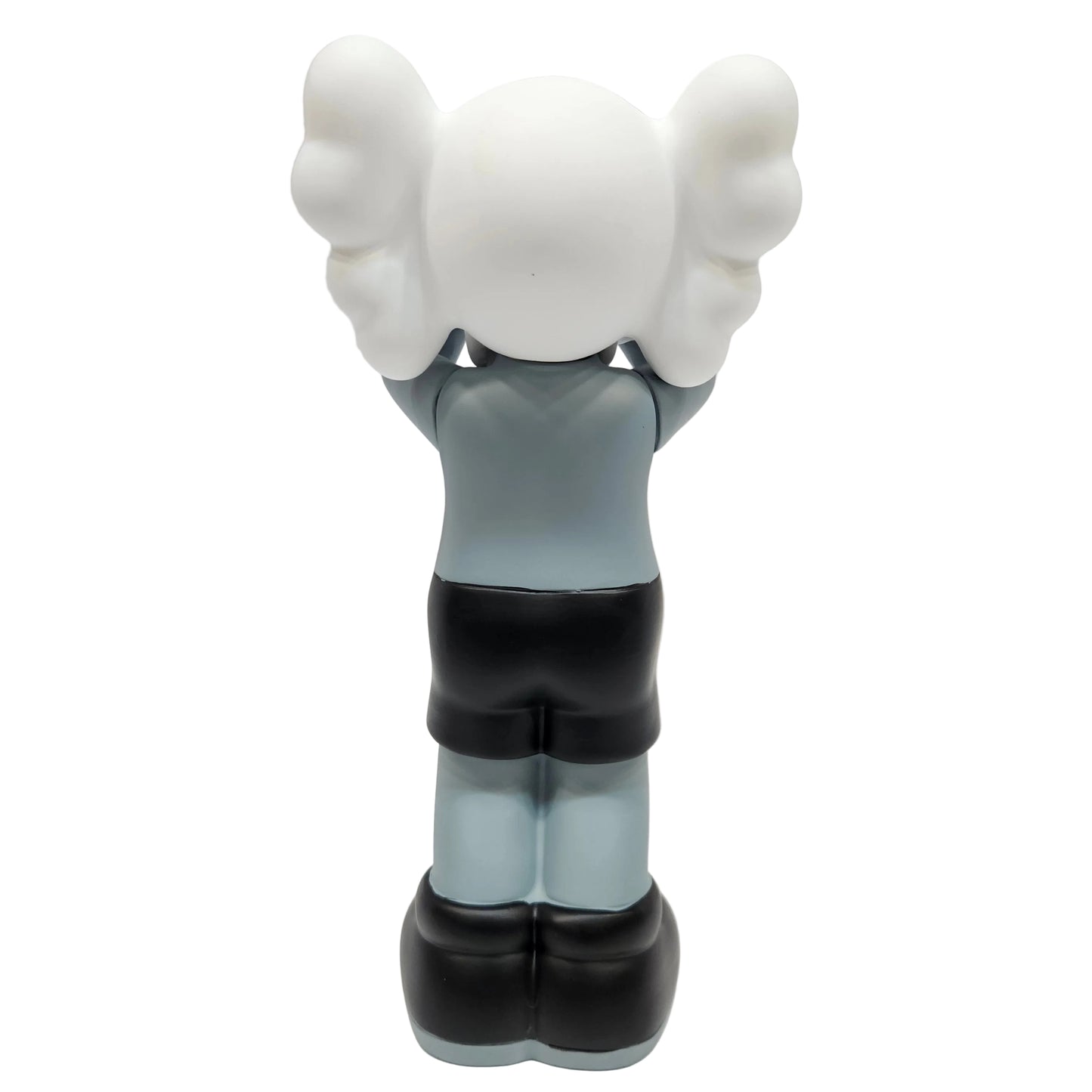 Designer Art Toy Figurine, Grey and Black, Cloud Head Design Showpiece