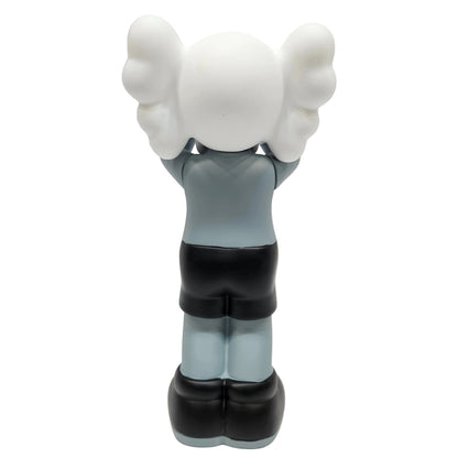Designer Art Toy Figurine, Grey and Black, Cloud Head Design Showpiece